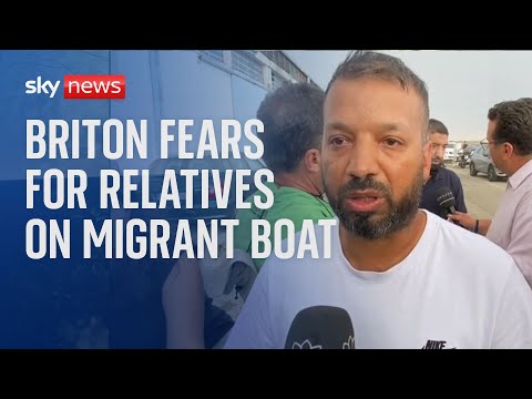 Briton fears for relatives on migrant boat that sank killing dozens