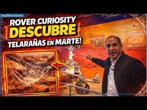 El rover Curiosity de la NASA ve de cerca las telarañas marcianas