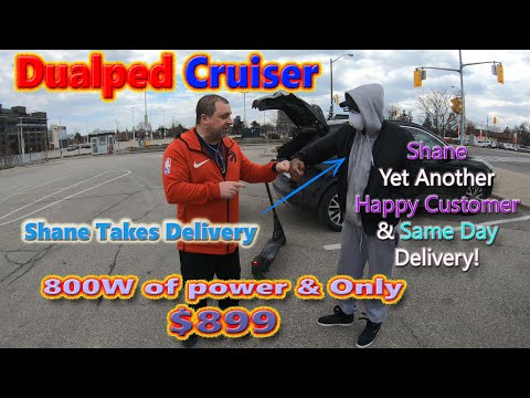 Shane Bought Dualped Cruiser & Got Same Day Delivery Too!!