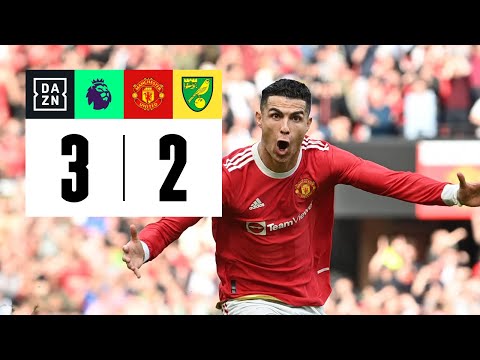 Manchester United vs Norwich (3-2) | Resumen y goles | Highlights Premier League