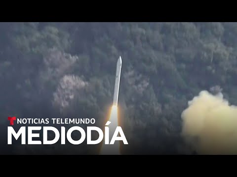 El cohete japonés voló cinco segundos antes de que se autodestruyera | Noticias Telemundo