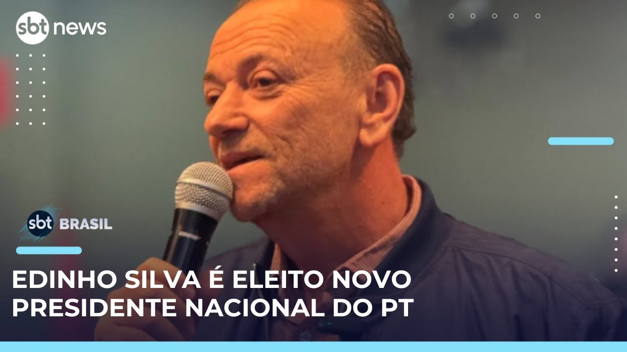 Partido dos Trabalhadores apoiado por Lula Edinho é eleito novo presidente do PT | SBTBrasil