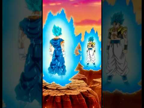Gogeta Vs Vegito Showdown In Dragon Ball Super #shorts #short #dragonball