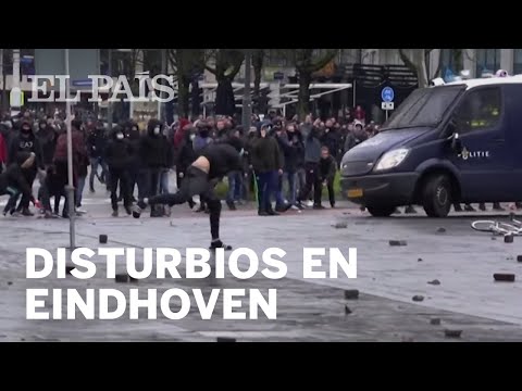 Disturbios en Eindhoven contra las restricciones
