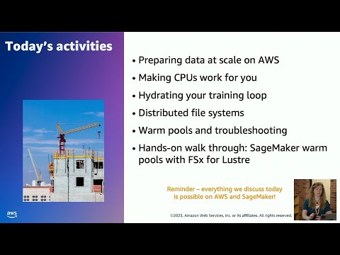 Generative AI Foundations on AWS | Part 5: Preparing data and training at scale