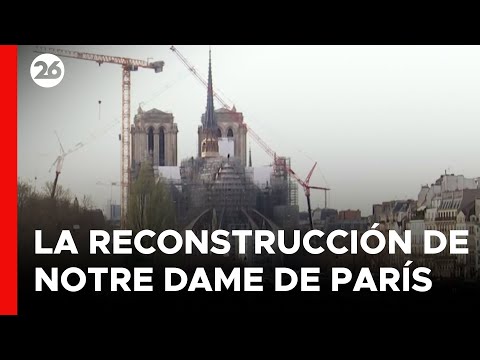 FRANCIA | Continúan los trabajos de reconstrucción en la catedral de Notre-Dame