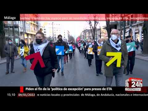 ?Noticia -Miles de personas se manifiestan en Bilbao a favor del acercamiento de presos etarras