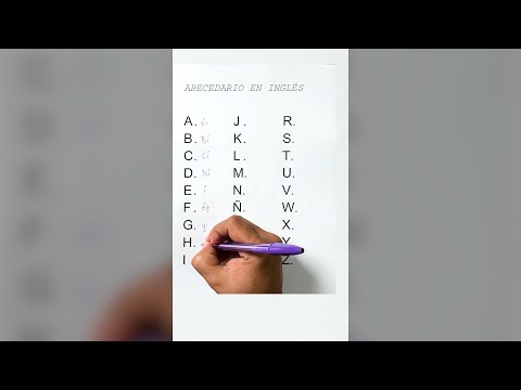 Aprende el abecedario en inglés