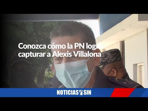 Detalles de cómo la PN logró capturar a Alexis Villalona
