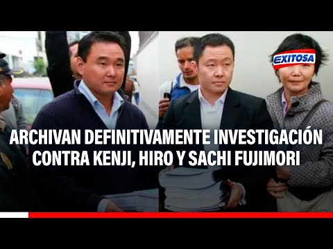 Fiscalía resuelve archivar definitivamente investigación contra Kenji, Hiro y Sachi Fujimori
