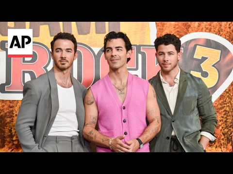 Jonas Brothers return to their 'Camp Rock' roles