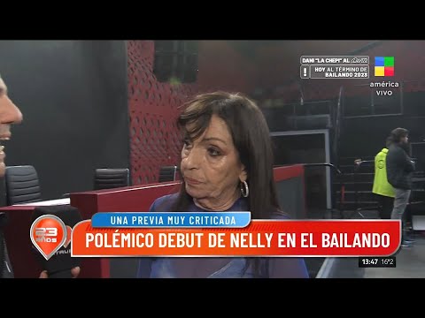 Polémico debut de Nelly en el Bailando 2023