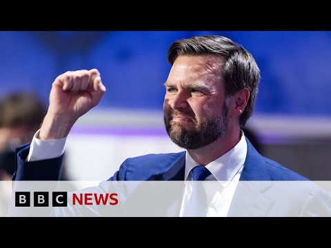 Donald Trump VP pick JD Vance vows to fight for 'forgotten' Americans | BBC News