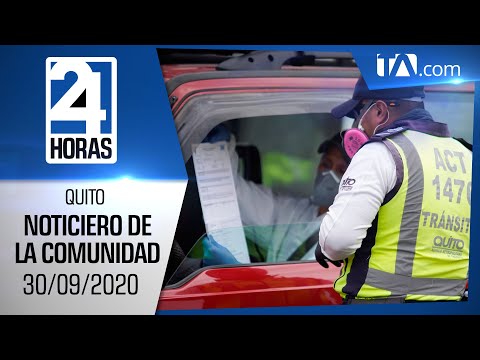 Noticias Ecuador: Noticiero 24 Horas, 30/09/2020 (De la Comunidad Primera Emisión)