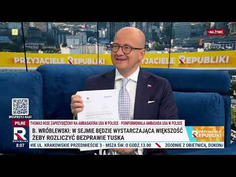 Wróblewski: w Sejmie będzie wystarczająca większość, żeby rozliczyć Tuska