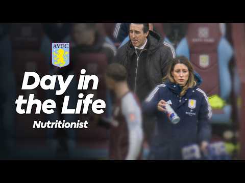 Go BTS with Aston Villa 1st Team Nutritionist Elisa Ceñal! | International Women's Day