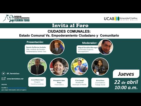 Ciudades Comunales: Estado Comunal vs. Empoderamiento ciudadano y comunitario