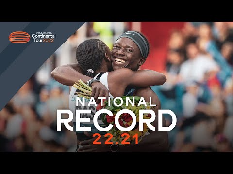 Aminatou Seyni beats Allyson Felix over 200m | Continental Tour Gold Ostrava 2022