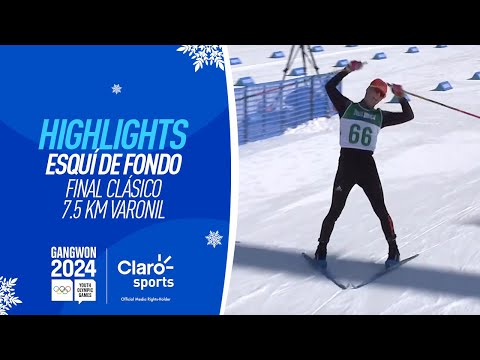 Esqui? de fondo Gangwon 2024 | Final cla?sico 7.5 km varonil | Lunes 29 de enero | Highlights