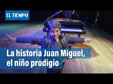 'Juan Miguel, el niño prodigio que toca piano y arma el cubo Rubik en un segundo' | El Tiempo