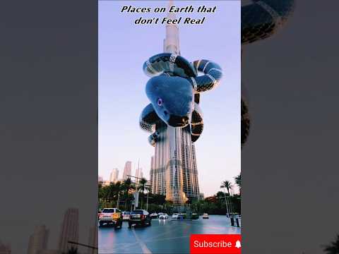 Places on Earth 🌎 that don't feel Real 😳 #shorts #placestotravel #explortheworld
