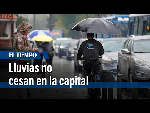 Más de 10 vías presentaron encharcamientos por las fuertes lluvias en Bogotá | El Tiempo