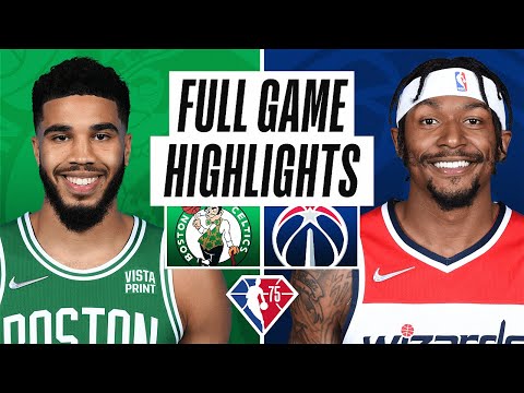 CELTICS at WIZARDS | FULL GAME HIGHLIGHTS | January 23, 2022 video clip 