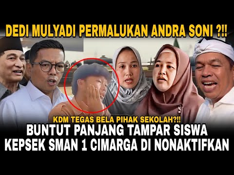 KDM KASIH PAHAM GUBERNUR BANTEN!! BUNTUT PANJANG KEPALA SEKOLAH DI PECAT KARENA TAMPAR MURID