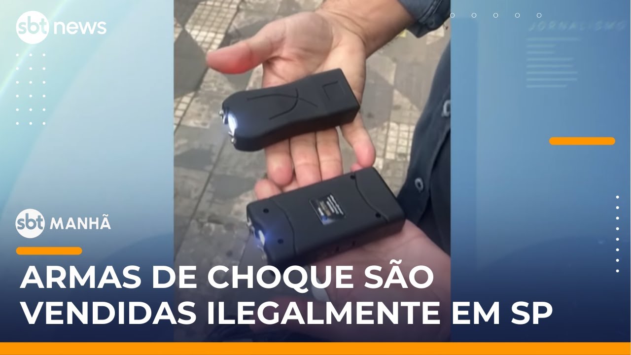 Denúncia Armas de choque são vendidas ilegalmente em São Paulo | PrimeiroImpacto