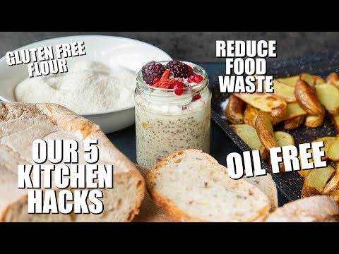 OUR 5 KITCHEN HACKS PART 2 | REDUCE FOOD WASTE AND IMPROVE PRODUCTIVITY