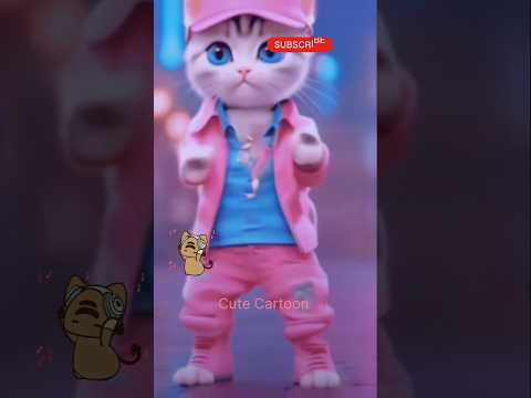cute cat dance 😺🐈|Cat dance|#shorts #cat #catvideos #usacats #cutecartoon