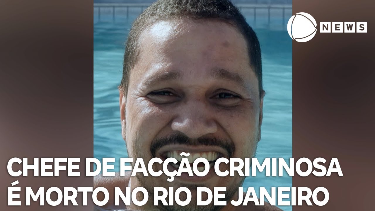 Chefe de facção criminosa é morto em tiroteio no Rio de Janeiro