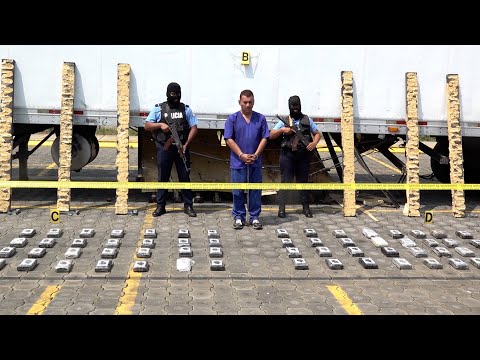 Capturan a guatemalteco con 96 kilos de cocaína en frontera nicaragüense