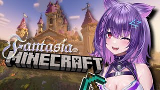 【MINECRAFT】continue building our cozy cabin + a bit of quests!! Fantas