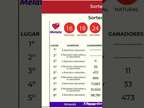 Resultados Melate Revancha Revanchita 07-04-2024 Sorteo 3884 #shorts #resultadosmelate #ligamx