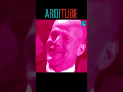 Le bisou de Bruce Willis et Thierry Ardisson  #INA #Arditube #Shorts
