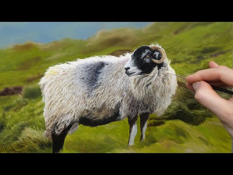 Painting a Sheep | Timelapse Episode #161