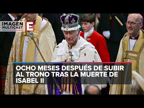 Carlos III es coronado en una histórica ceremonia en Londres