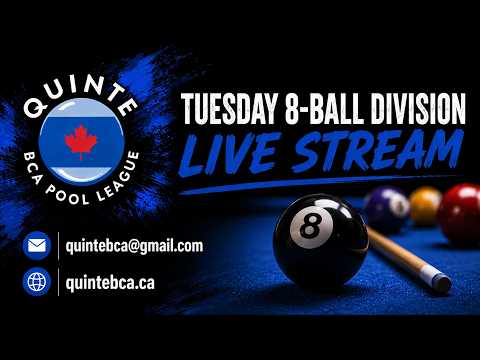 Tuesday 8-Ball Division