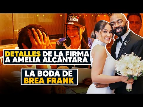 Detalles de la Firma de Amelia Alcántara - la boda de BREA FRANK - El Bochinche