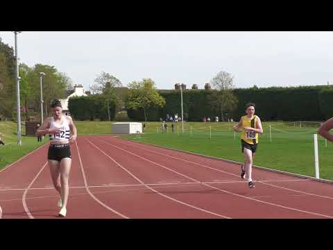 400m race 1 Tonbridge AC Easter Open Meeting 18th April 2022