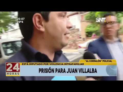 Juan Villalba con prisión preventiva