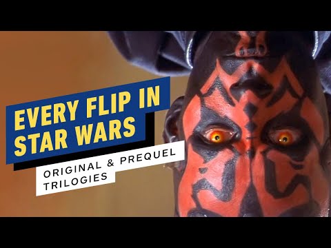 Every Flip in Star Wars (Original & Prequel Trilogy)