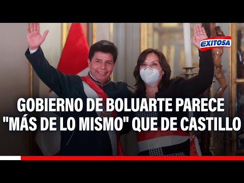 Gobierno de Boluarte parece más de lo mismo que la gestión de Pedro Castillo, afirma abogado