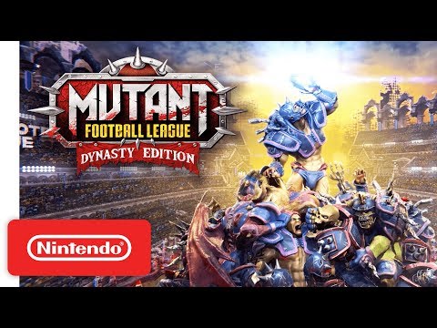 Mutant Football League: Dynasty Edition - Launch Trailer - Nintendo Switch