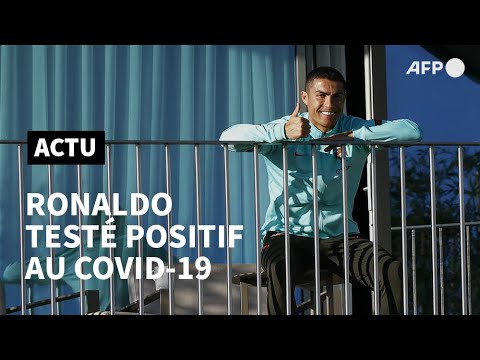 Foot: Cristiano Ronaldo testé positif au coronavirus | AFP