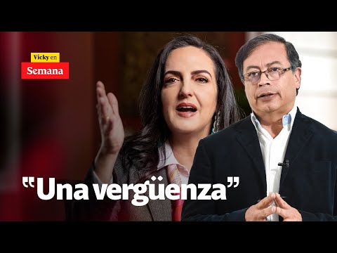 Petro NO TIENE NI IDEA de cómo sacar un país adelante: María Fernanda Cabal | Vicky en Semana