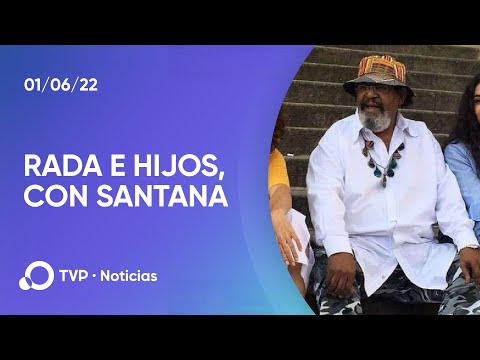 Santana y Rubén Rada en una nueva versión de Oye cómo va