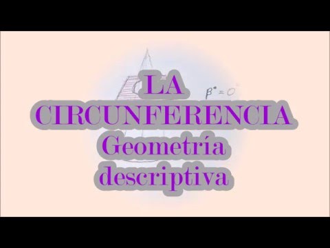 EL CIRCULO. Geometría Descriptiva.