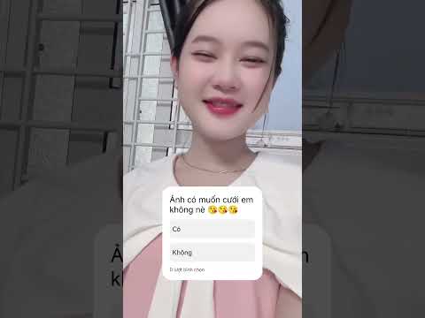 ước muốn của em là được làm dâu của anh